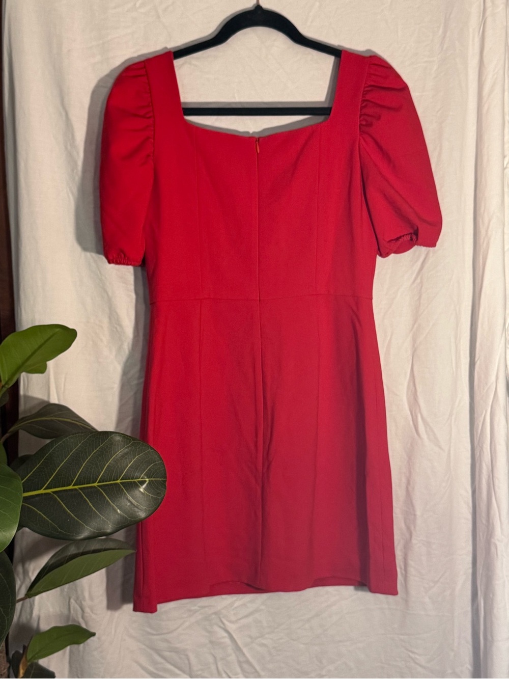 French Connection Berina Whisper Minidress Red Size 8 - Picture 6 of 8